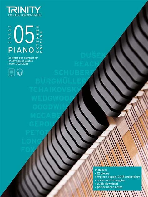 Trinity College London Piano Exam Pieces And Exercises 2021 2023 Grade 5