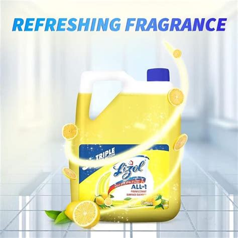 Lizol Litre Citrus Disinfectant Surface Floor Cleaner Liquid