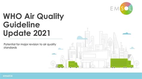 WHO Air Quality Guidelines 2021 EMSOL