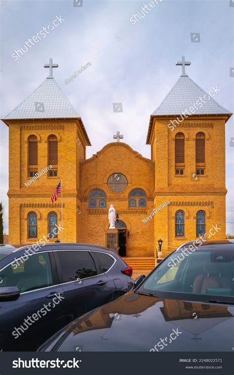 Basilica San Albino Old Plaza Mesilla Stock Photo Shutterstock