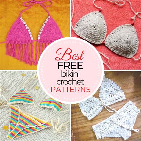 27 Free Crochet Bikini Patterns Best Of The Best TREASURIE