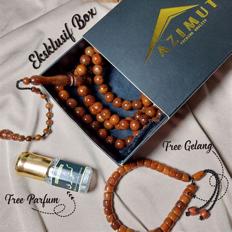 Jual SPECIAL BOX TASBIH KAYU KAUKAH KOKKA ORIGINAL BERSERTIFIKAT 99