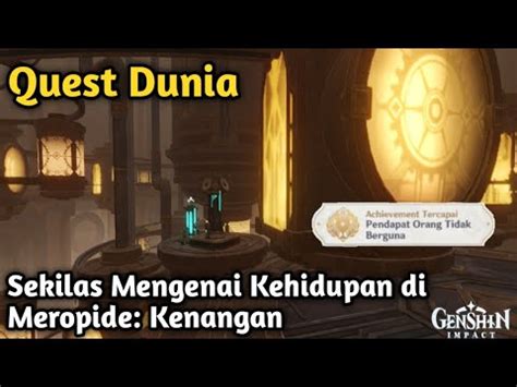 Quest Dunia Sekilas Mengenai Kehidupan Di Meropide Kenangan Fontaine