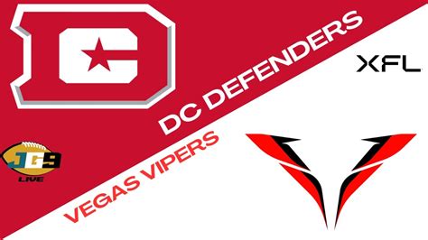 Xfl Live Stream Dc Defenders At Vegas Vipers Youtube