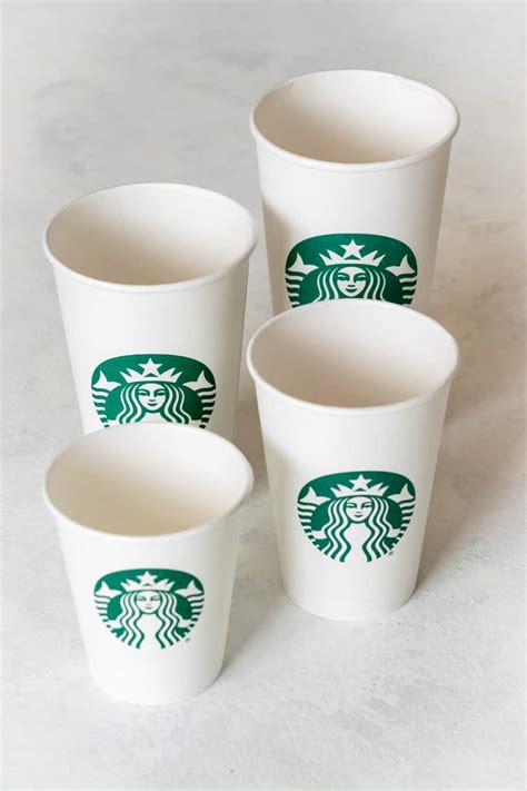 All Starbucks Cup Sizes for Hot & Cold Drinks » Grounds to Brew