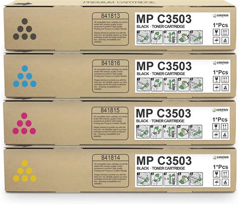 Amazon Mp C C Toner Cartridge Set Pack Bk C M Y