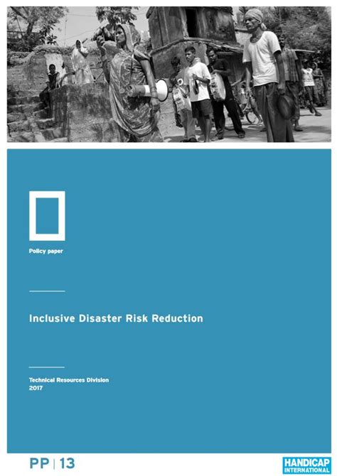 Inclusive Disaster Risk Reduction Unw Wrd Knowledge Hub