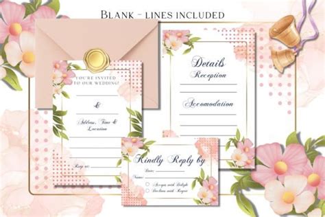 Blank Invitation Cards Templates