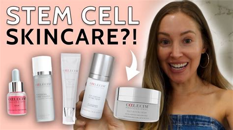 Stem Cell Skincare For Antiaging Calecim Professional Review Youtube