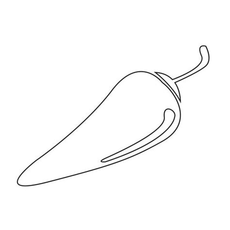 chilli pepper icon 643539 Vector Art at Vecteezy