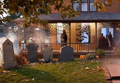 30 Easy Diy Front Porch Halloween Decoration Godiygocom