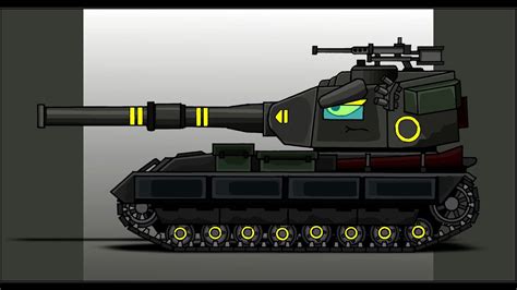 How To Draw Cartoon Tank FV215b 183 The Destroyer HomeAnimations