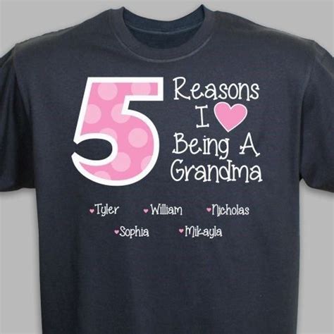 Buy Grandma T Shirt Designs In Stock