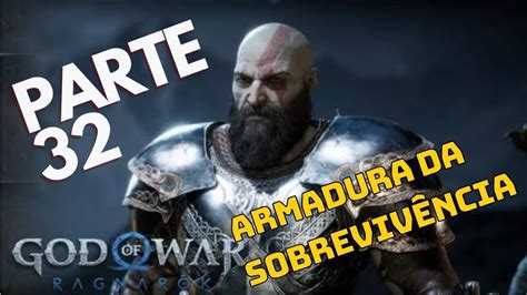 God of War Ragnarok Parte 32 ESSA É A MELHOR ARMADURA DO JOGO NA