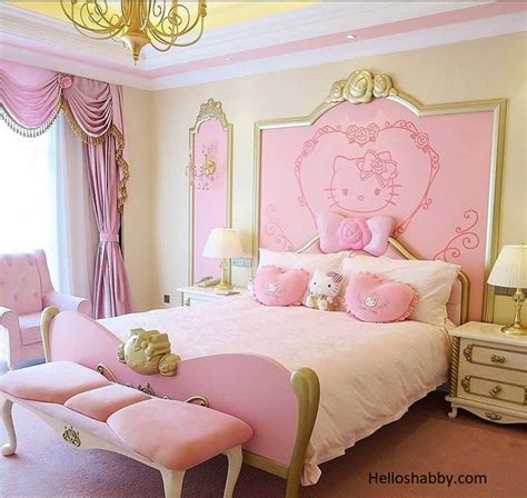 7 Hello Kitty Bedroom Theme Designs ~ Interior And