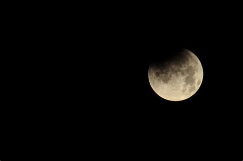 Premium Photo | Moon Eclipse Closeup Showing the Details of Lunar Surface.