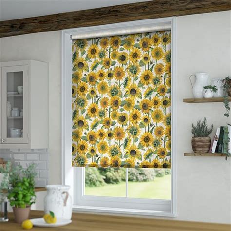 Choices Sunflowers Yellow Roller Blind Blinds Online™