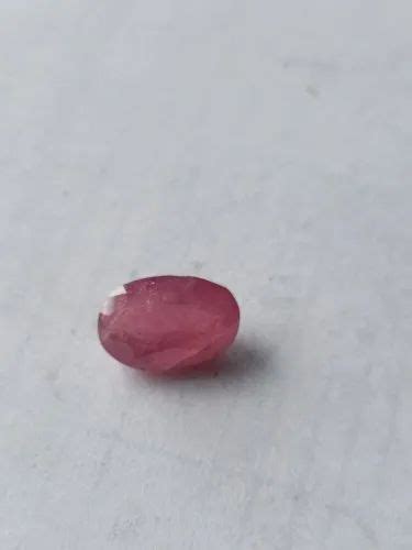 Pink Astro Jeweller Glass Filled Ruby Gemstone At Rs Carat In Jaipur