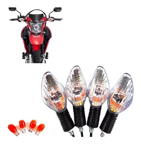 Kit 4 Pisca Seta Nxr Bros 160 Cg Titan Fan Cbx Cb300 Xre Parcelamento