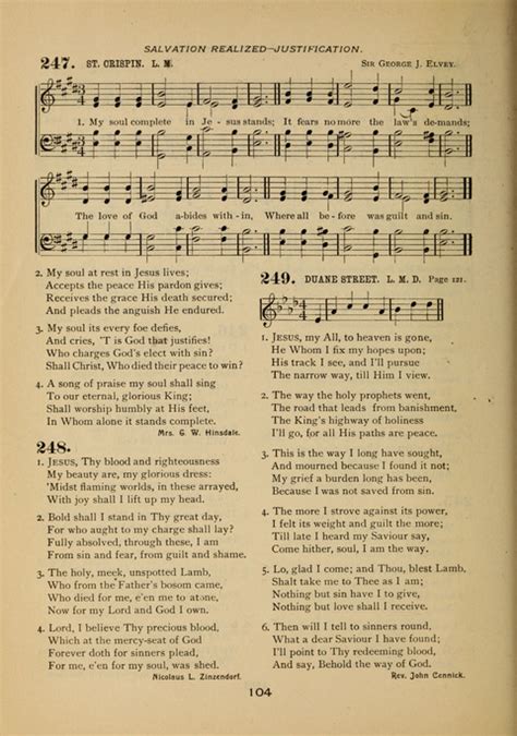 Evangelical Hymnal Jesus Thy Blood And Righteousness Hymnary Org