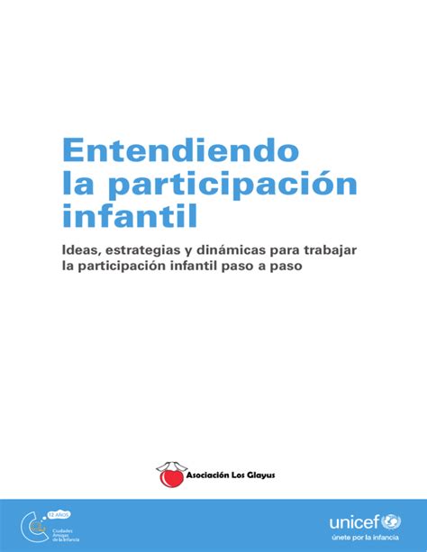 Entendiendo La Participación Infantil