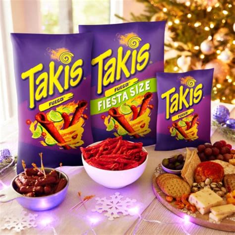 Takis Fuego Hot Chili Pepper Lime Rolled Tortilla Chips Oz Kroger