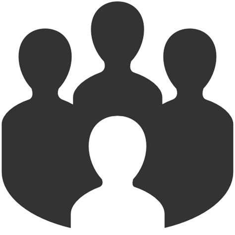 Group Of People Icon Png Transparent Background Free Download 3231