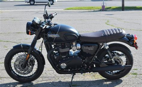 2023 Triumph Bonneville T120 Black Sapphire Black Matte Sapphire Black For Sale In Spokane Wa