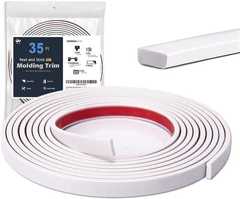 35 Ft Peel And Stick Backsplash Trim Molding Tape For Tile Edge Self Adhesive Wall