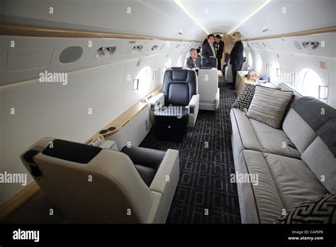 Gulfstream g550 interior hi-res stock photography and images - Alamy