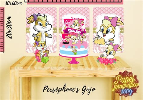 Kit S Um Bolinho Apolo Tema Lola Baby Looney Tunes Elo