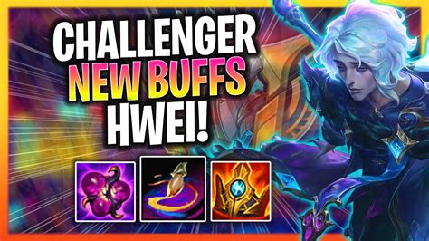 Korean Challenger Plays Hwei With New Buffs Korean Challenger Plays