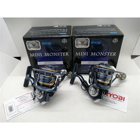 Ryobi Mini Monster 800 1000 Spinning Reel Shopee Malaysia