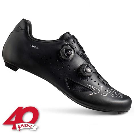 Damskie Profesjonalne Buty Rowerowe Szosowe LAKE CX237 W CARBON Black