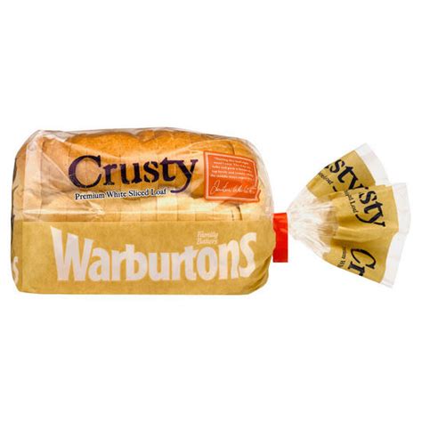 Warburtons Crusty Premium White Sliced Loaf 400g White Bread