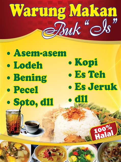 Desain Spanduk Warung