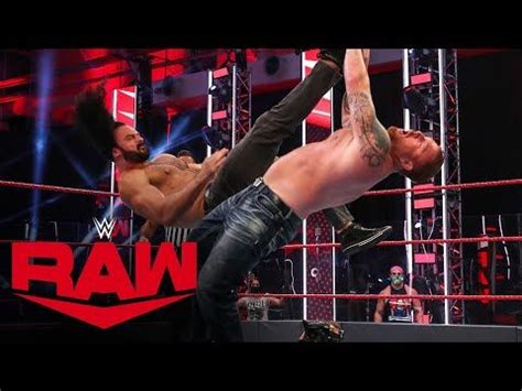 Drew McIntyre Vs Heath Slater Raw July 6 2020 YouTube Drew