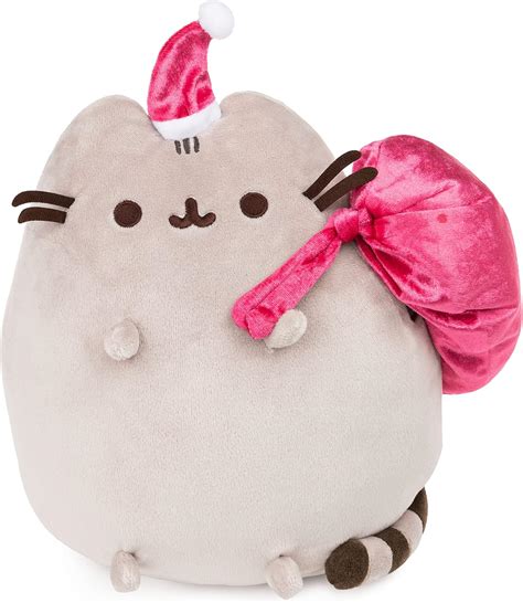 Amazon.com: GUND Santa Claws Pusheen Holiday Plush Stuffed Animal Cat ...