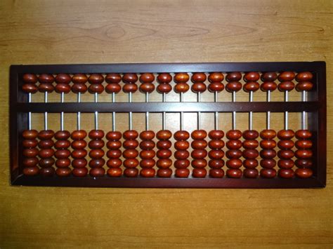 BAN TINH GAY SOROBAN ABACUS Bàn tính gẩy Tiến Minh