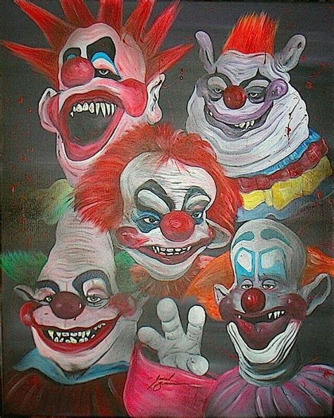 PAYASOS Freaky Clowns Evil Clowns Creepy Dolls Horror Icons Horror