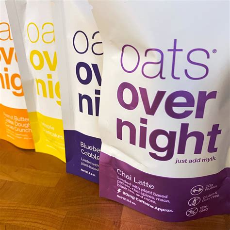 I Tried These Oats Overnight Packets And Love That They Offer 20