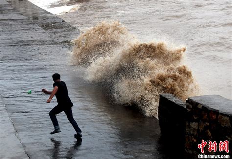 台风“潭美”携风裹雨登陆 浙江福建沿海掀大浪 海洋财富网