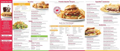 friendly's menu with prices