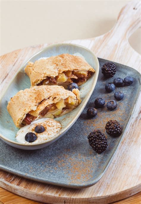 Visão Receita de strudel de maçã e passas por Geninha Horta Varatojo