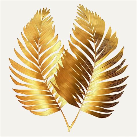 Premium Photo Vector Graphics Golden Leaf Patterns