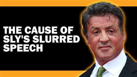 Sylvester Stallone S Speech Problem Facts Verse