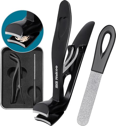 Amazon VELKOMIN Long Handle Toenail Clippers For Seniors Angled