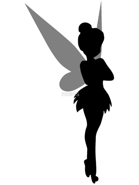 Tinker Bell Silhouette At Getdrawings Free Download