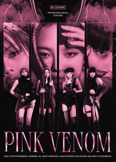 Pink Venom Fan Made Edit Blackpink Poster Pink Posters Blackpink