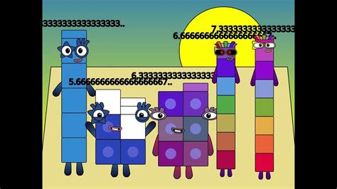 Numberblocks Band Thirds 3 - YouTube